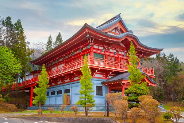 Daishido Hall v buddhistickém chrámu Seiryu-ji v Aomori, Japonsko — Stock fotografie