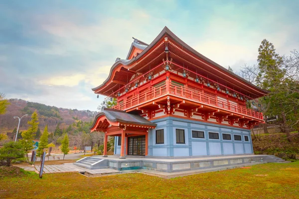 Daishido Hall in de boeddhistische tempel Seiryu-Ji in Aomori, Japan — Stockfoto