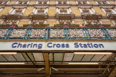 İngiltere, Londra 'daki Charing Cross İstasyonu