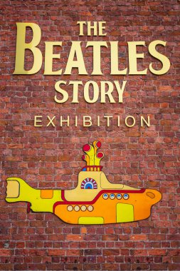 The Beatles Story museum in Liverpool, UK clipart
