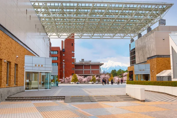 La Plaza Otemon en Hirosaki, Japón — Foto de Stock