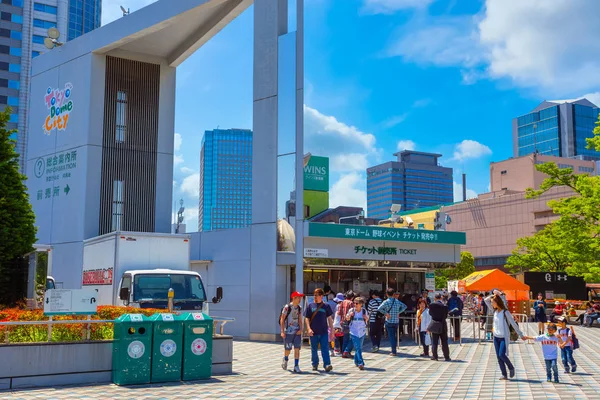 Tokyo Dome City, Japonya — Stok fotoğraf