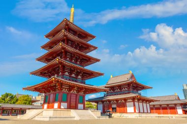 Osaka, Japonya shitenno-ji Tapınağı