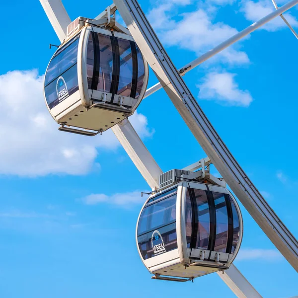 The Wheel of Liverpool on the Merseyside in Liverpool, UK — Stock Photo, Image