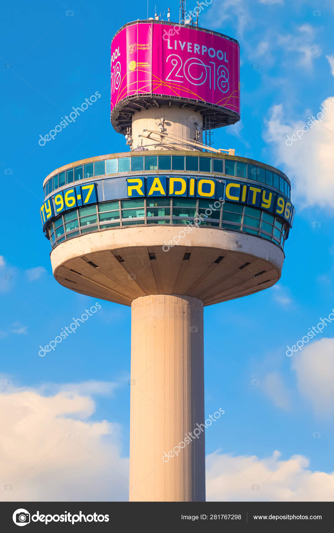 Radio City Tower In Liverpool Uk Stock Editorial Photo C Cowardlion 281767298