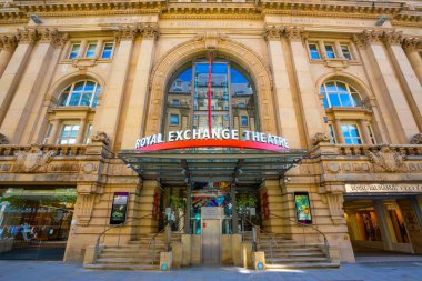 The Royal ExchangeTheatre in Manchester, UK clipart