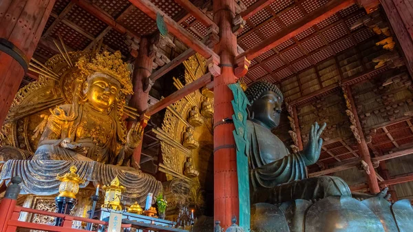 Todaiji chrám ve městě nara, Japonsko — Stock fotografie