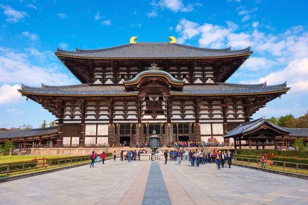 Tempio di Todaiji a Nara, Giappone — Foto Stock