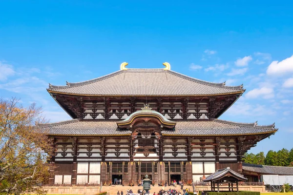 Tempio di Todaiji a Nara, Giappone — Foto Stock