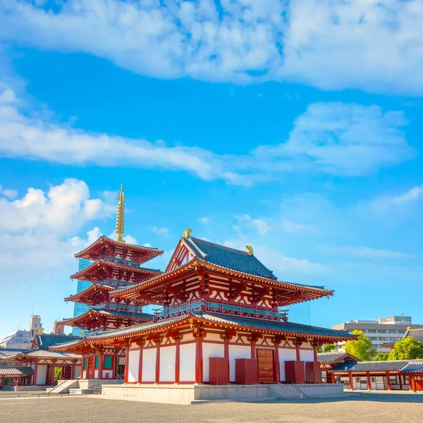 Osaka, Japonya shitenno-ji Tapınağı — Stok fotoğraf