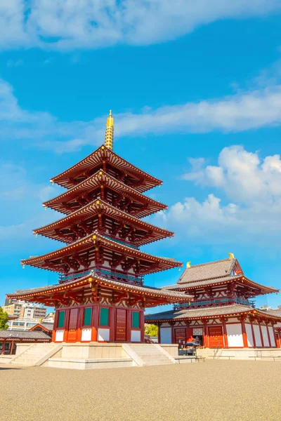 Osaka, Japonya shitenno-ji Tapınağı — Stok fotoğraf