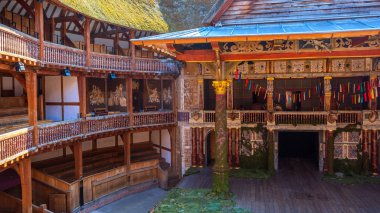  Shakespeare's Globe Londra'da, İngiltere