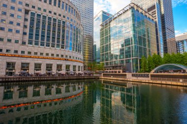 Canary Wharf Commercial Estate in London, İngiltere