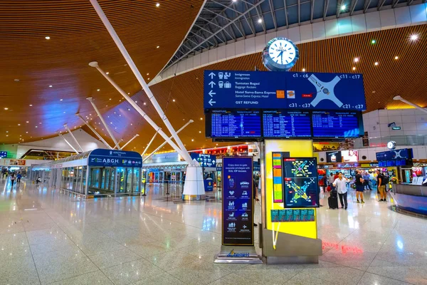 Internationaler Flughafen in Kuala Lumpur, Malaysia — Stockfoto