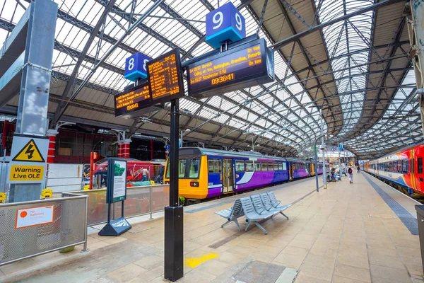 Liverpool Lime Street in Liverpool, UK — Stock Photo, Image