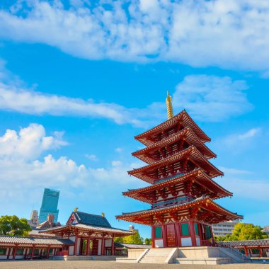 Osaka, Japonya shitenno-ji Tapınağı