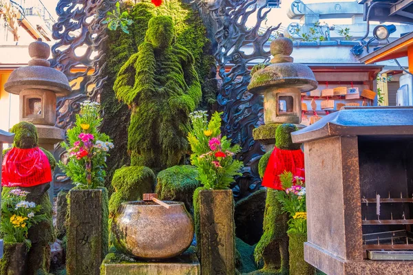 Hozenji Temple in Osaka, Japán — Stock Fotó