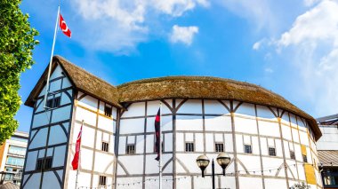 Shakespeare's Globe in London, UK clipart