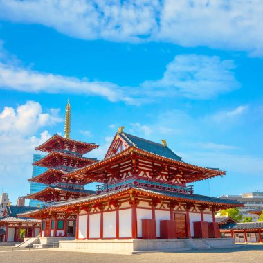 Osaka, Japonya shitenno-ji Tapınağı