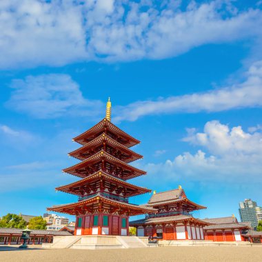 Osaka, Japonya shitenno-ji Tapınağı
