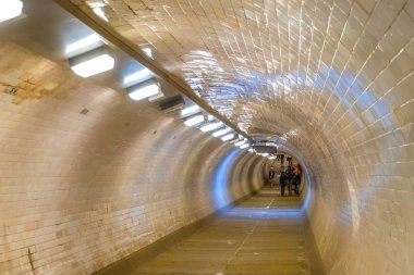 Londra'daki Greenwich Ayak Tüneli, İngiltere 
