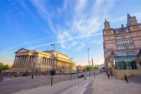 Liverpool Storbritannien Maj 2018 George Hall Designad Harvey Lonsdale Elmes — Stockfoto