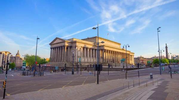 Liverpool May 2018 George Hall Designed Harvey Lonsdale Elmes Contains — Stock Photo, Image