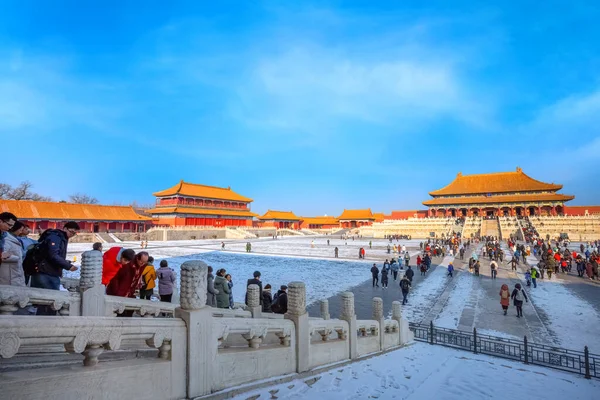 Beijing China Jan 2020 Taihedian Hall Supreme Harmony Originally Built — Stock Photo, Image