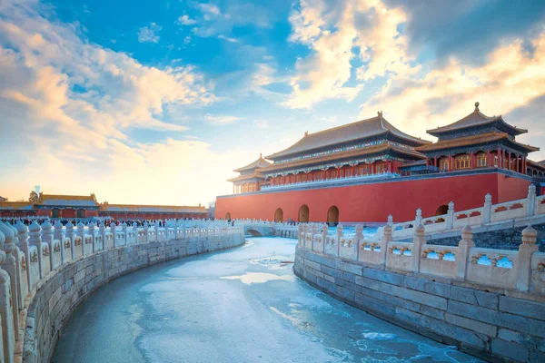 Wumen Meridian Gate Forbidden City Located North Next Gate Duanmen — Stock Photo, Image