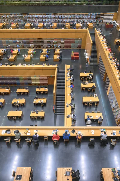 Beijing China Ene 2020 Biblioteca Nacional China Alberga Más Millones —  Fotos de Stock