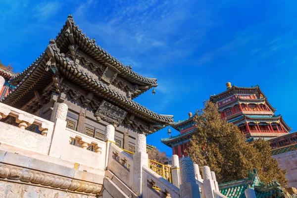 Baoyun Bronzen Paviljoen Het Zomerpaleis Peking China — Stockfoto