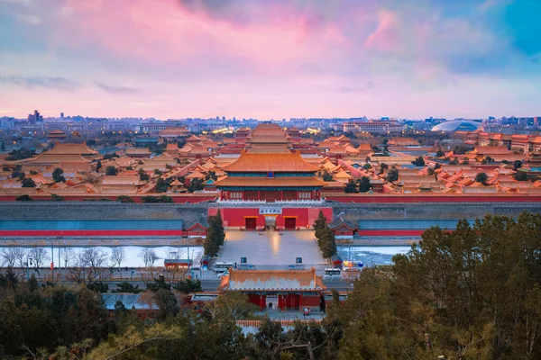 Çin Pekin Kentindeki Yasak Şehir Shenwumen Kutsal Cesaret Kapısı — Stok fotoğraf