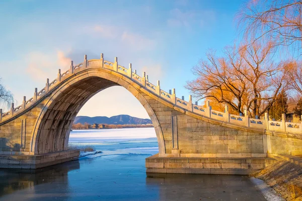 Xiuyi Bron Över Sommarpalatset Peking Kina — Stockfoto