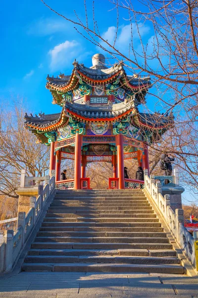 Pequim China Janeiro 2020 Palácio Verão Foi Jardim Imperial Dinastia — Fotografia de Stock
