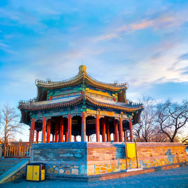 Kuoru Paviljoen Het Zomerpaleis Peking China — Stockfoto