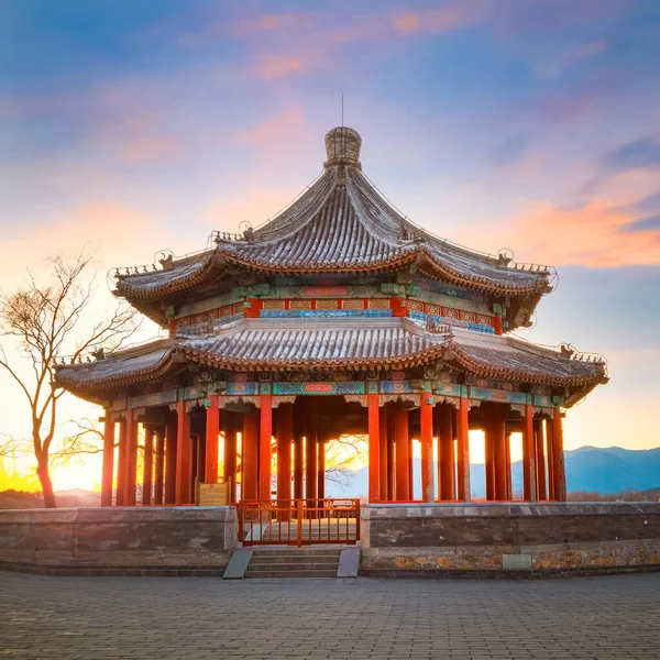 Pavilhão Kuoru Palácio Verão Pequim China — Fotografia de Stock