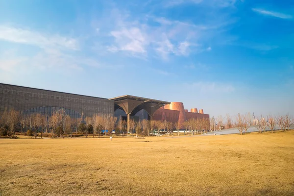 Centrum Kultury Tianjin Binhai Tianjin Chiny — Zdjęcie stockowe