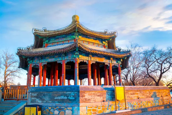 Pavilhão Kuoru Palácio Verão Pequim China — Fotografia de Stock