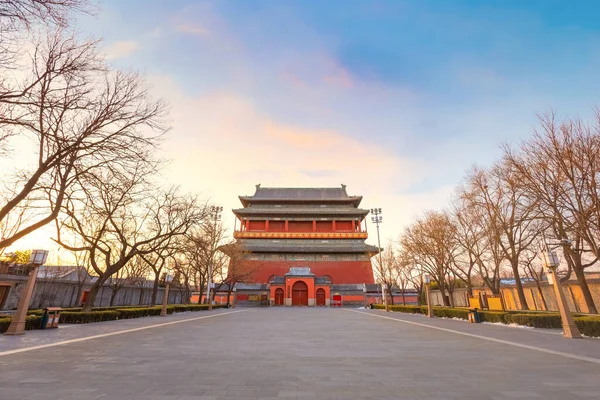 Gulou Drum Tower Pequim China — Fotografia de Stock