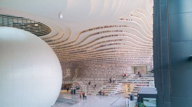 Tianjin, Çin - 15 Ocak 2020: 