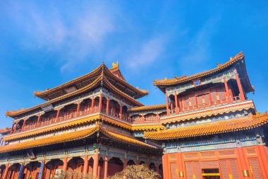 Yonghe Tapınağı - Barış ve Uyum Sarayı - Çin 'in Pekin şehrinde, Tibet Budizmi' nin Gelug okulunun önemli bir Lama Tapınağı
