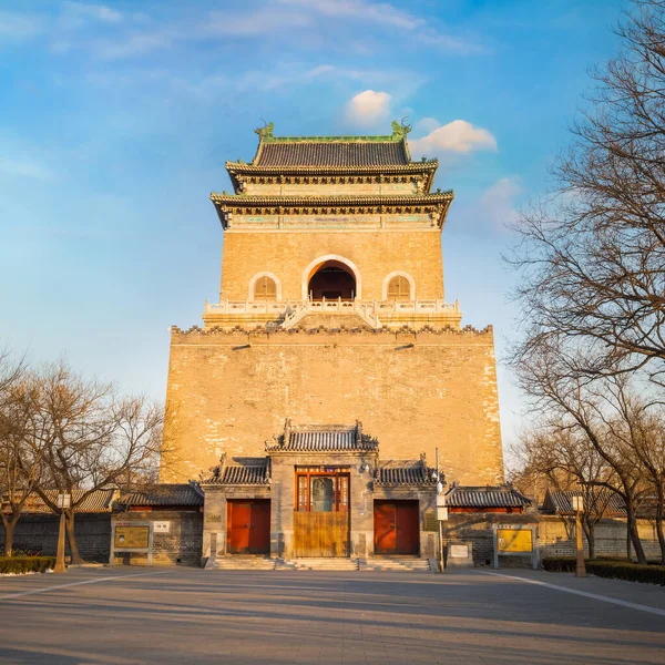 Zhonglou Bell Tower Pequim China — Fotografia de Stock