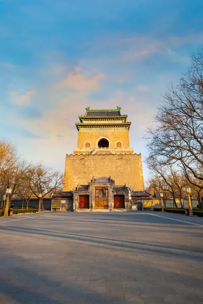 Zhonglou Bell Tower Pequim China — Fotografia de Stock