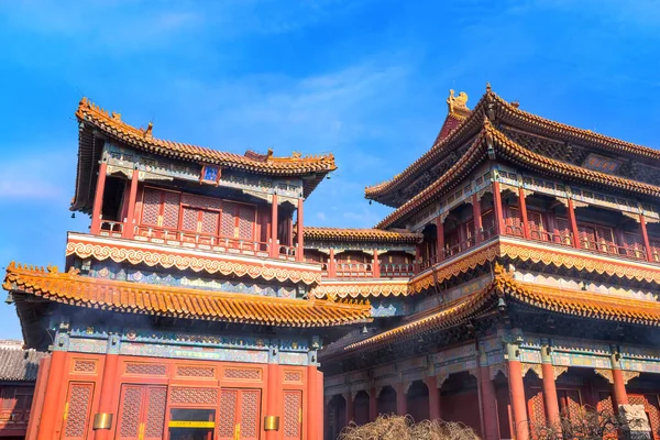 Yonghe Temple - the Palace of Peace and Harmony in Beijing, China