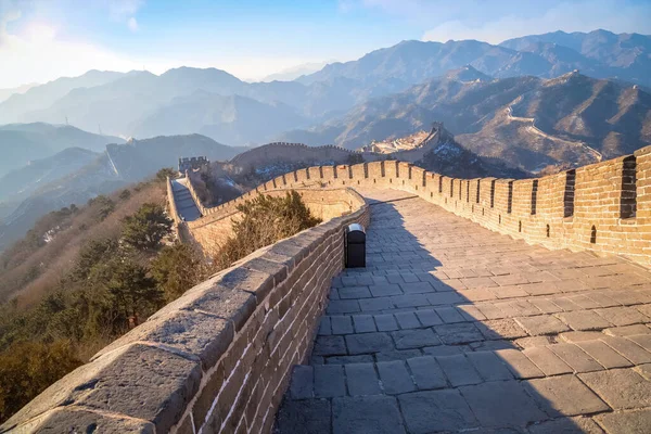 The Great wall of China at Badaling site in Beijing, China