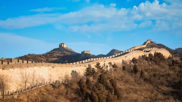 北京の八達嶺遺跡の万里の長城 — ストック写真