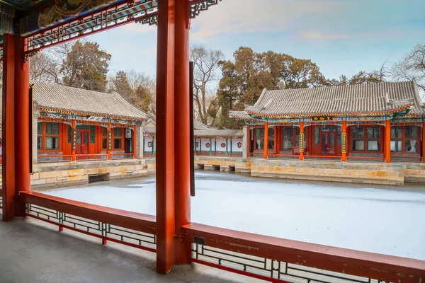 Huafang House Beihai Park Bejing China — Stock Photo, Image