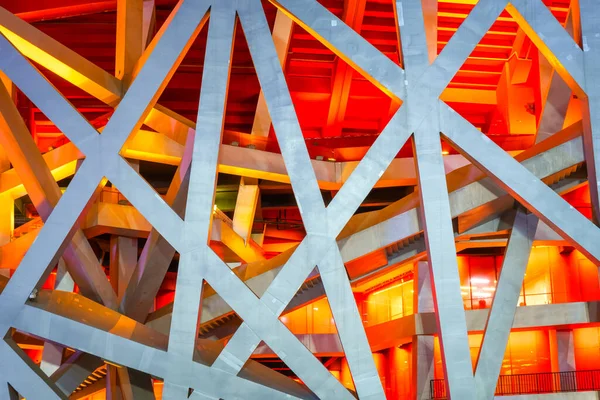 Nationalstadion Aka Birds Nest Peking Kina — Stockfoto