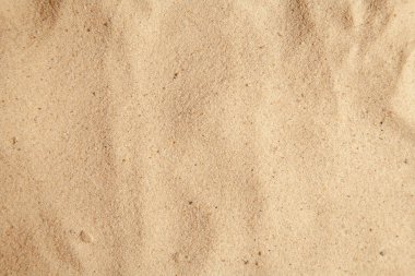 3D için doku. Plaj kumu üst görünümü. Dunes/kum plaj doku arka plan. Boşluk Kopyala. çok amaçlı şekil ve dokulu için arka plan kullanımı.