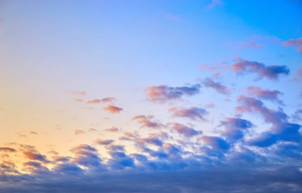 Panorama Bright Color Beautiful Clouds Sunrise Panoramic Image — Stock Photo, Image